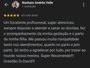 Depoimento 3 - Ginecologia e obstetricia